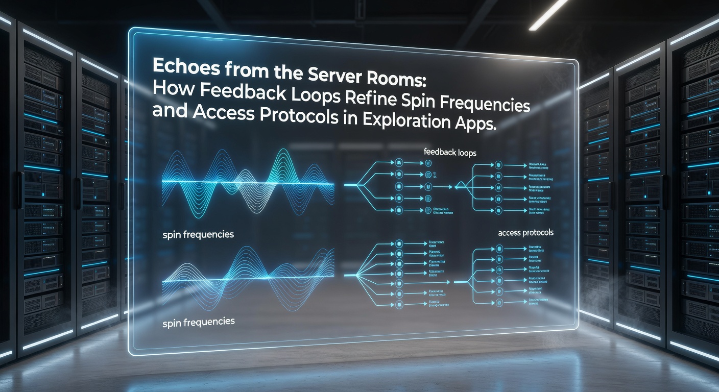 Server room infrastructure supporting feedback mechanisms in mobile exploration applications