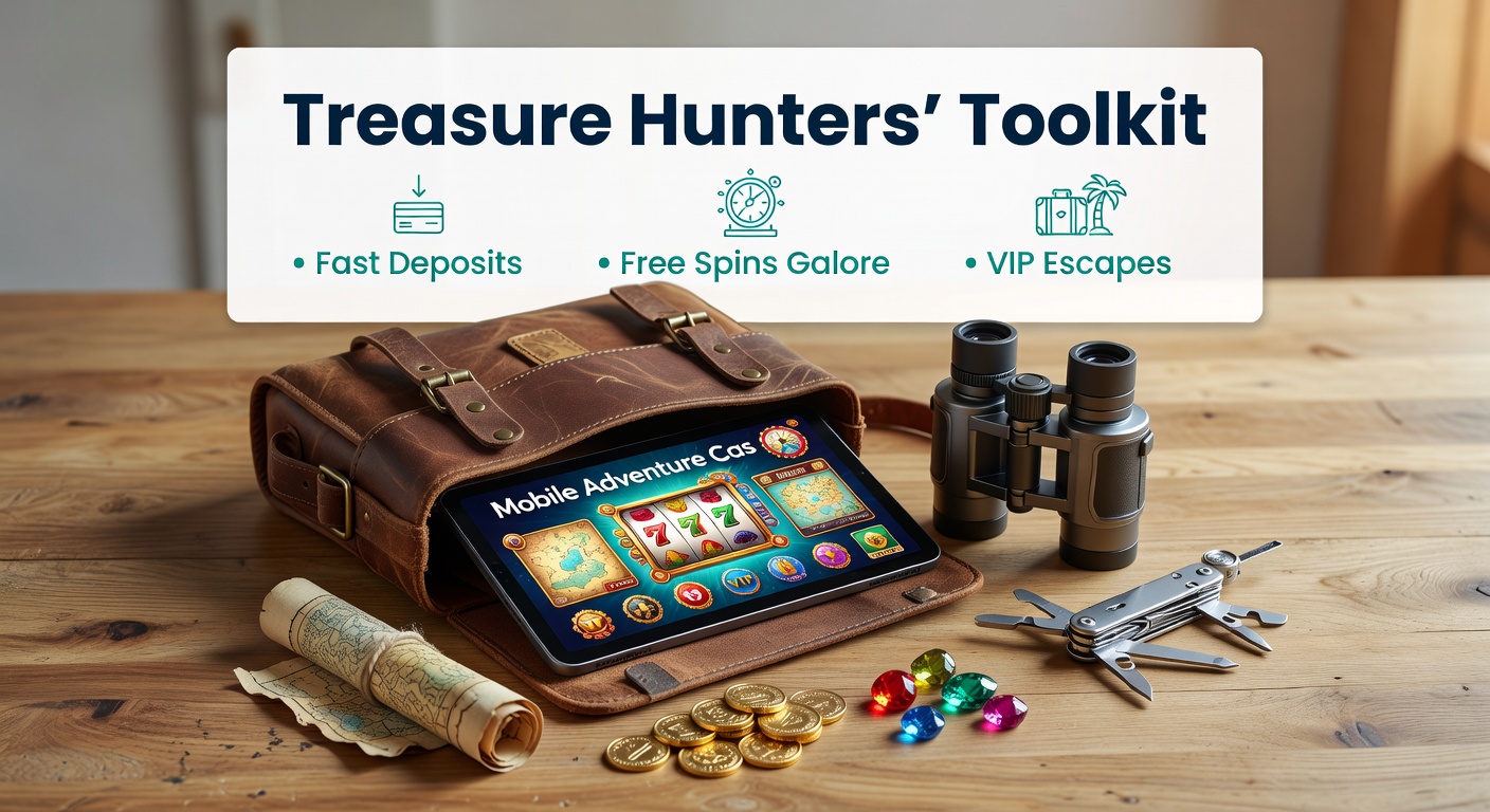 Vibrant free spins feature in a mobile adventure slot, showing treasure maps, spinning wilds, and multiplier trails leading to VIP bonus rooms